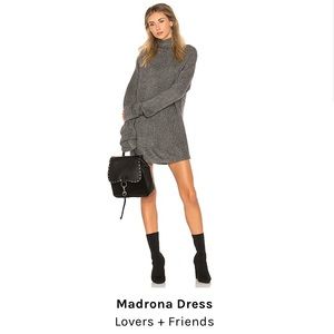 NWT Lovers + Friends Turtleneck Sweaterdress